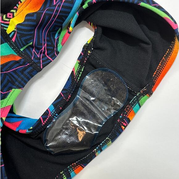 TYR Women's Ardent Diamondfit One Piece Performance Swimsuit Neon Colors Size 32 - Picture 7 of 9